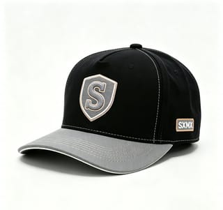 Custom Embroidered Crest Baseball Cap with Contrast Trim thumb 3