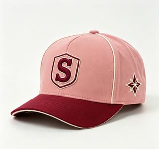 Custom Embroidered Crest Baseball Cap with Contrast Trim thumb 4