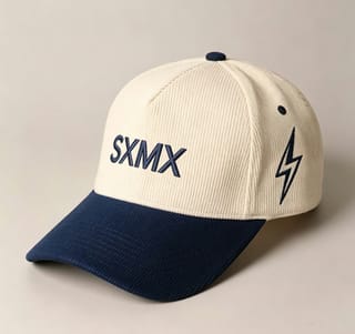 Custom Plaid Pattern Baseball Cap with Embroidered Logo thumb 5