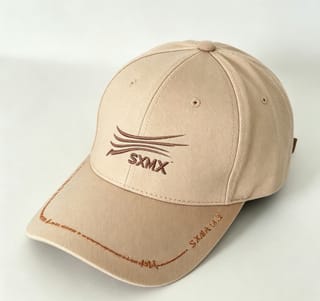 Custom Embroidered Logo Baseball Cap with Contrast Stitch