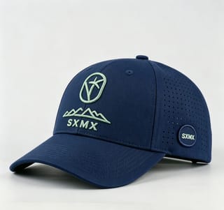 Custom Tonal Mountain Embroidery Baseball Cap thumb 4