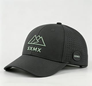 Custom Tonal Mountain Embroidery Baseball Cap thumb 5