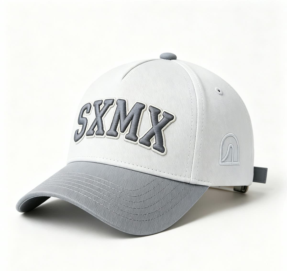 Custom Embroidered Lettering Trucker Cap with Snapback - image 1
