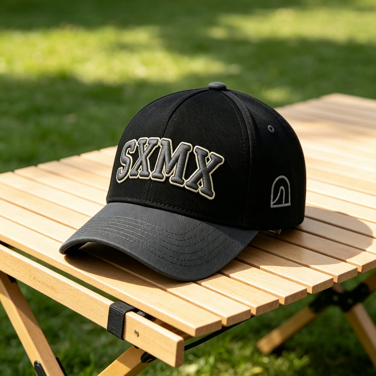 Custom Embroidered Lettering Trucker Cap with Snapback scene