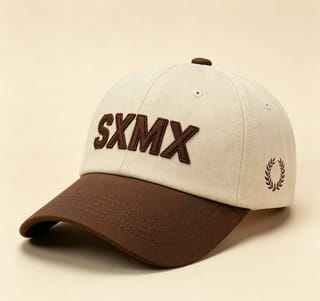 Custom Embroidered Lettering Dad Cap with Contrast Brim thumb 10