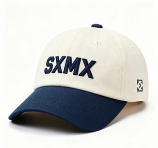 Custom Embroidered Lettering Dad Cap with Contrast Brim thumb 12