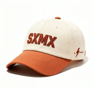 Custom Embroidered Lettering Dad Cap with Contrast Brim thumb 7