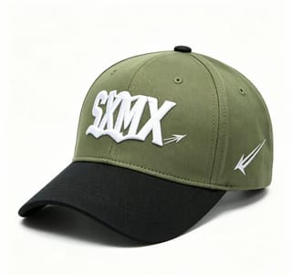 Custom White Embroidery Baseball Cap with Gray Brim thumb 4