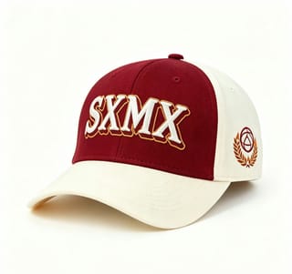 Custom Eagle Patch Flat Brim Cap with Winged Lettering thumb 3