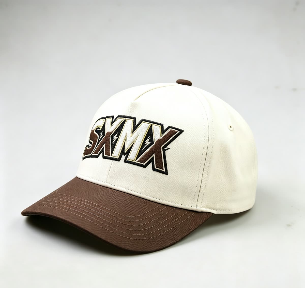 Custom Varsity Lettering Baseball Cap with Two-Tone Design - image 1