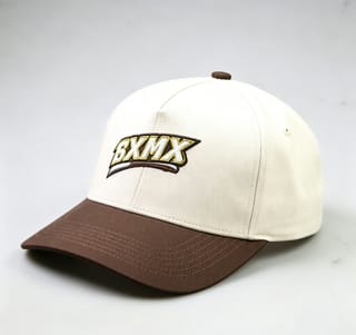 Custom Varsity Lettering Baseball Cap with Two-Tone Design thumb 2