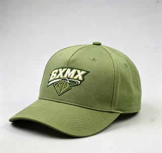 Custom Varsity Lettering Baseball Cap with Two-Tone Design thumb 3