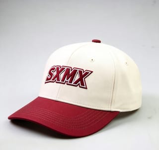 Custom Varsity Lettering Baseball Cap with Two-Tone Design thumb 4