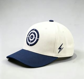 Custom Embroidered Patch Camp Cap with Two-Tone Design thumb 4