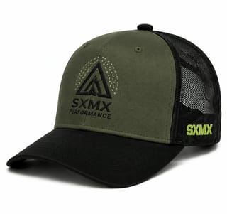 Custom Lime Accent Trucker Cap with Embroidered Logo thumb 5