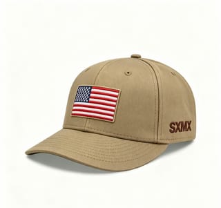 Custom American Flag Patch Baseball Cap thumb 9