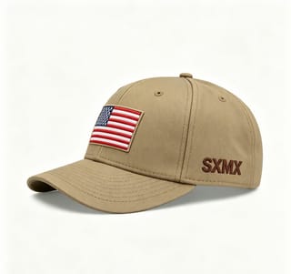 Custom American Flag Patch Baseball Cap thumb 10