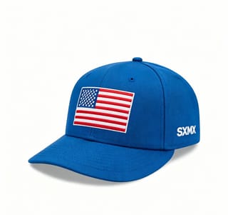 Custom American Flag Patch Baseball Cap thumb 2