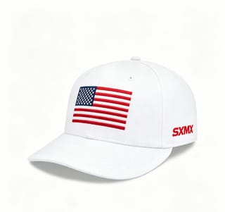 Custom American Flag Patch Baseball Cap thumb 3