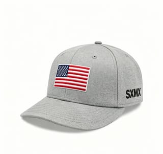 Custom American Flag Patch Baseball Cap thumb 5