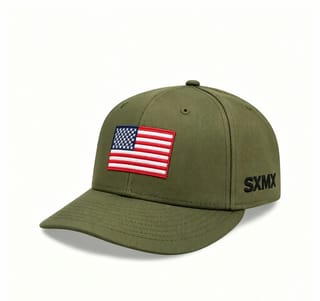 Custom American Flag Patch Baseball Cap thumb 6