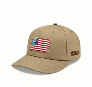 Custom American Flag Patch Baseball Cap thumb 7