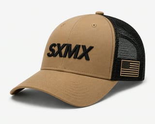 Custom Text Embroidery Trucker Cap with Mesh Back thumb 2