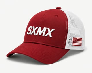 Custom Text Embroidery Trucker Cap with Mesh Back thumb 3