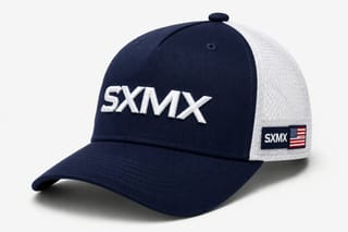 Custom Two-Tone Trucker Cap with Flag Patch thumb 10