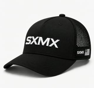 Custom Two-Tone Trucker Cap with Flag Patch thumb 6