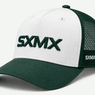 Custom Two-Tone Trucker Cap with Flag Patch thumb 7