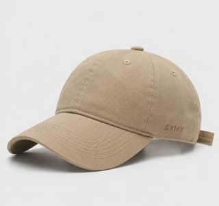 Custom Cream Washed Cotton Dad Cap thumb 2