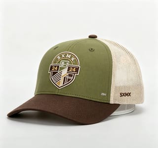 Custom Hexagon Shield Patch Trucker Cap thumb 6