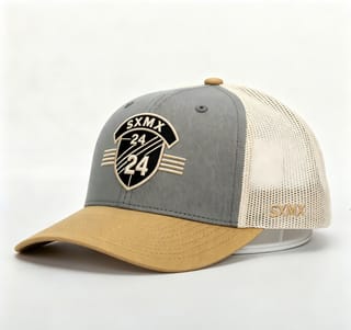 Custom Hexagon Shield Patch Trucker Cap thumb 7