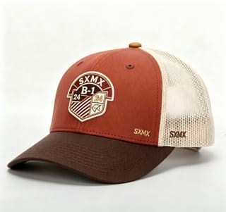 Custom Hexagon Shield Patch Trucker Cap thumb 8