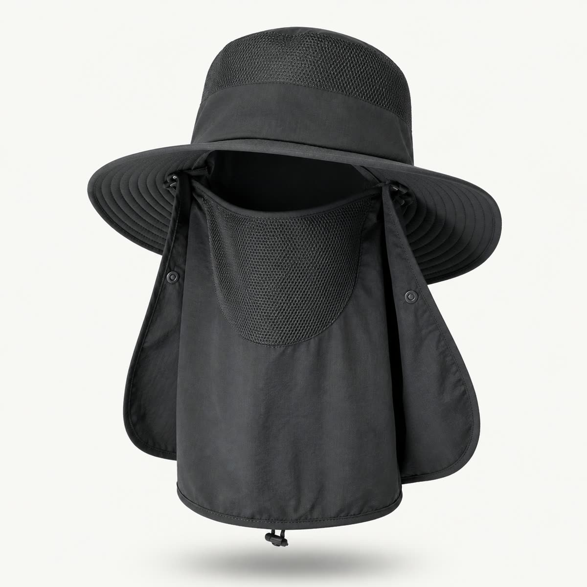 Custom Mesh Sun Bucket Hat with 6 Colorways - image 1