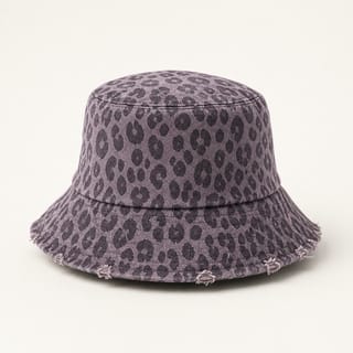 Custom Leopard Distressed Bucket Hat with 6 Colorways thumb 6
