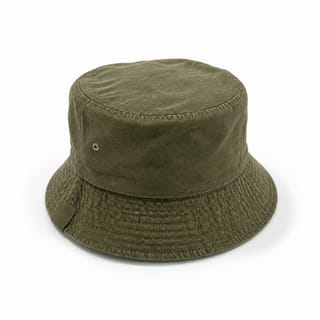 Custom Vintage Washed Canvas Bucket Hat in Tobacco Khaki thumb 2