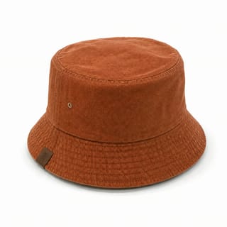 Custom Vintage Washed Canvas Bucket Hat in Tobacco Khaki thumb 6