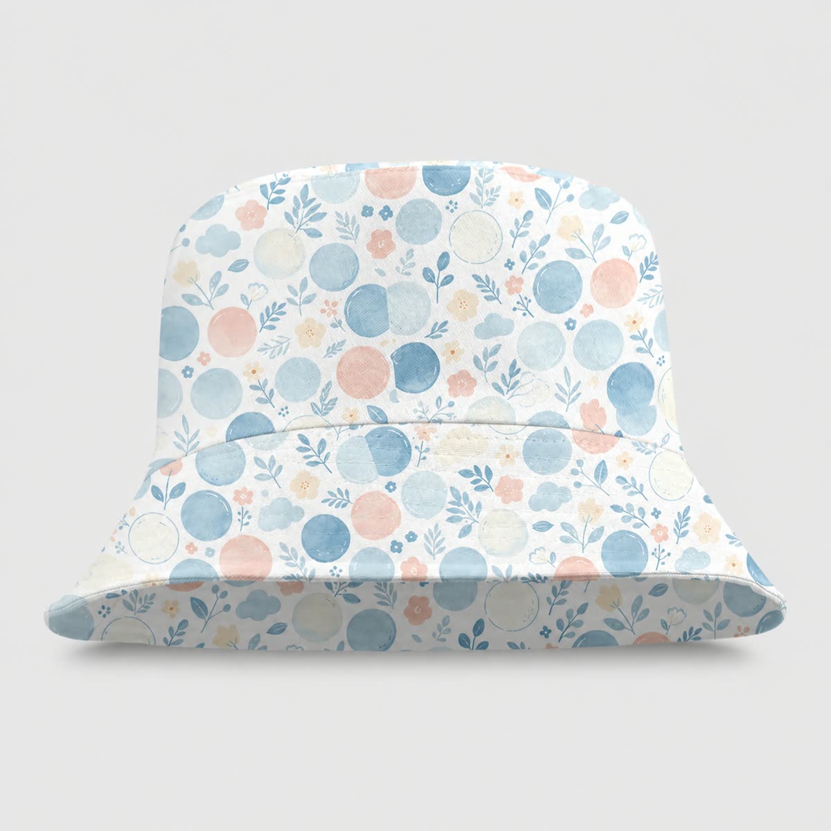 Custom Watercolor Floral Bucket Hat - image 1