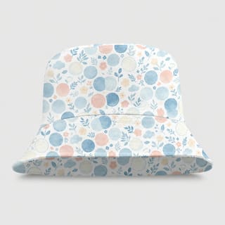 Custom Watercolor Floral Bucket Hat