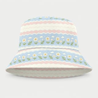 Custom Watercolor Floral Bucket Hat thumb 3