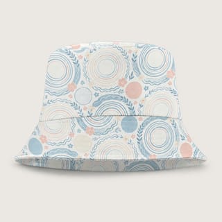 Custom Watercolor Floral Bucket Hat thumb 6