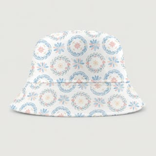Custom Watercolor Floral Bucket Hat thumb 8