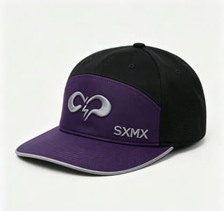 Custom Two-Tone Camp Cap with Embroidered Logo thumb 3