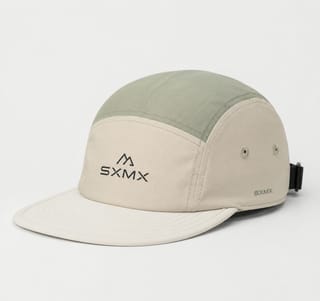 Custom Ripstop Two-Tone Camp Cap with Tonal Embroidery thumb 2
