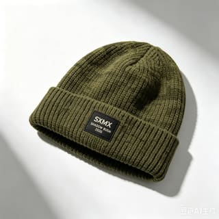 Custom Rib Knit Beanie – Style 01 thumb 2