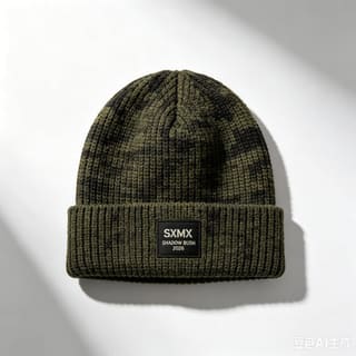 Custom Rib Knit Beanie – Style 01 thumb 4