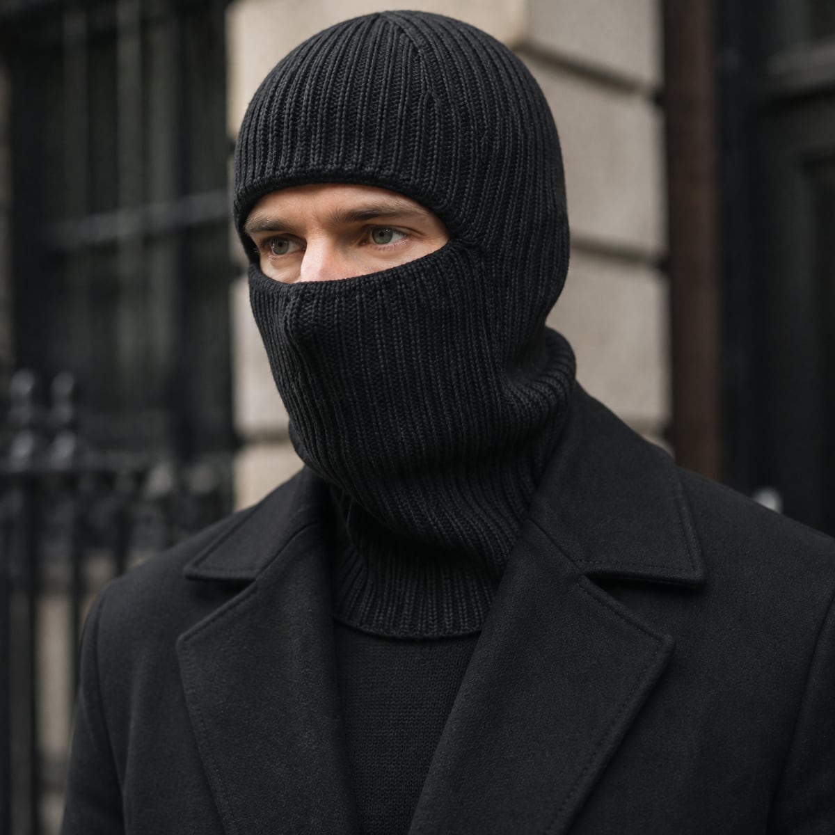 Custom Beanie – Style 06 on model