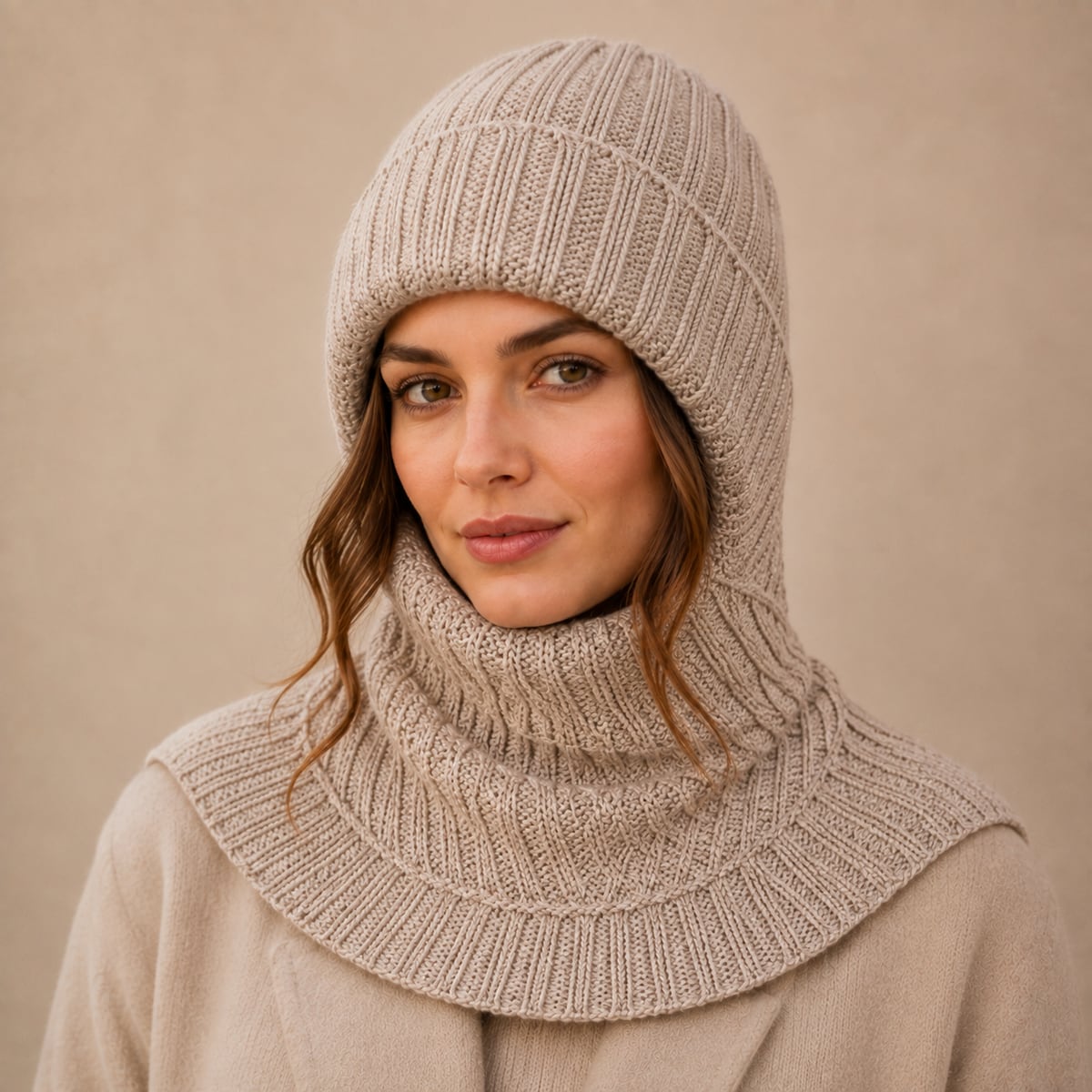 Custom Beanie – Style 07 on model
